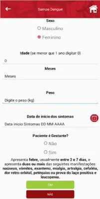 Sampa Dengue android App screenshot 1